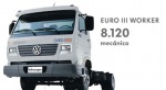 Camión Volkswagen Euro III Worker 8.120